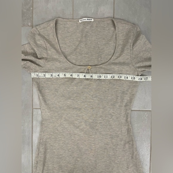 Reformation Jeans Elias Mini Dress Marble Grey & White Size Medium - Picture 5 of 7